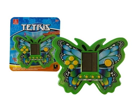 Import Leantoys Brick Game Tetris Butterfly Green