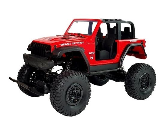 Import Leantoys Red Remote Controlled Jeep Terrain Car 2.4G