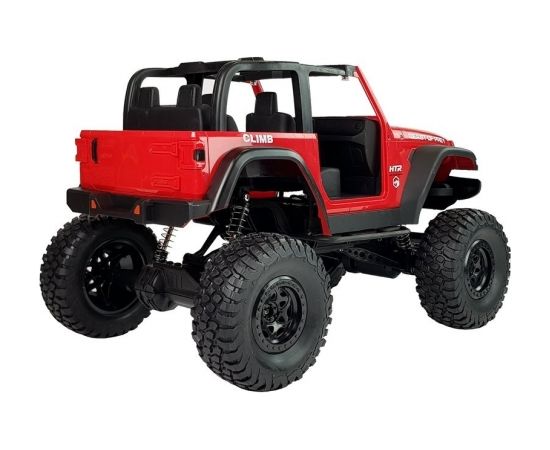 Import Leantoys Red Remote Controlled Jeep Terrain Car 2.4G