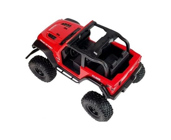 Import Leantoys Red Remote Controlled Jeep Terrain Car 2.4G