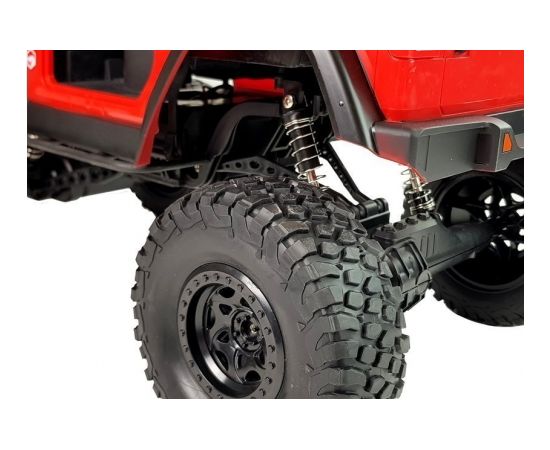 Import Leantoys Red Remote Controlled Jeep Terrain Car 2.4G