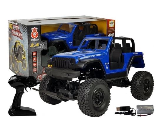 Import Leantoys Red Remote Controlled Jeep Terrain Car 2.4G