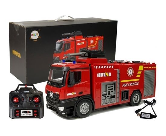 Import Leantoys Remote Controlled Fire Brigade 1:14 2.4GHz model 1562 Huina