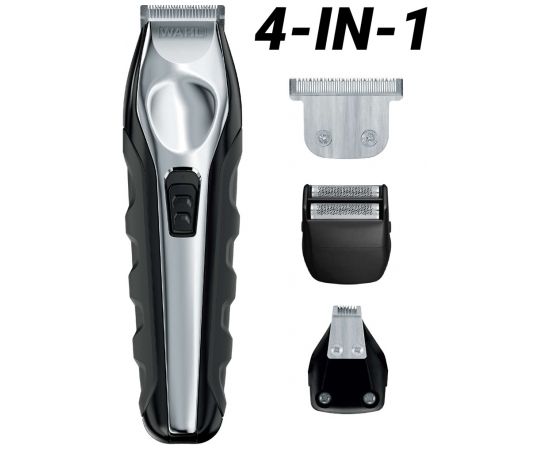 Wahl 09888-1216 beard trimmer Black, Stainless steel