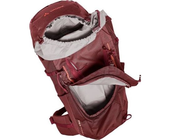 Vaude Wo Asymmetric 38+8 / Tumši sarkana / 38 + 8 L