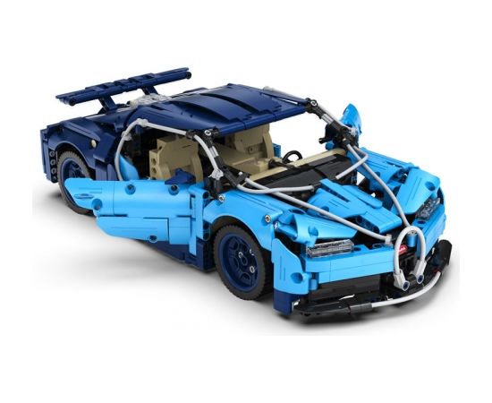 Import Leantoys Construction Bricks Car Blue CADA 1200 Elements