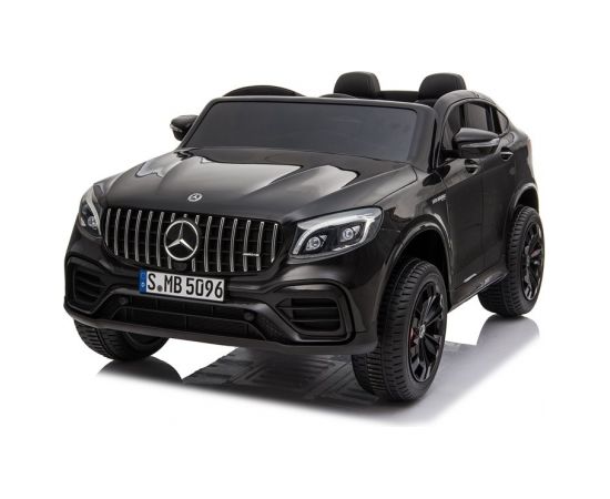 Divvietīgs elektromobilis Mercedes GLC 63S, lakots melns