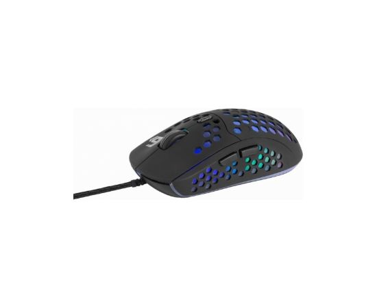 Datorpele Gembird USB Gaming RGB Backlighted Mouse Black