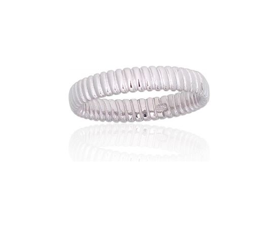 Серебряное кольцо #2101838(PRh-Gr), Серебро 925°, родий (покрытие), Размер: 17, 2.7 гр.