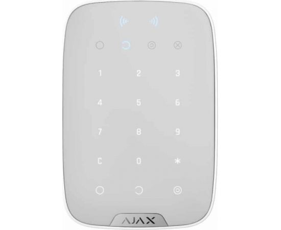 KeyPad Plus W ~ Беспроводная сенсорная клавиатура с MF13.56МГц считывателем Ajax 868МГц