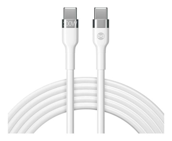 Forever Flexible Kabelis USB-C / USB-C / 2m / 100W