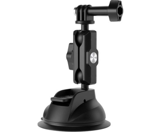 TELESIN Universal Suction Cup Holder with phone holder and action camera mounting TE-SUC-012