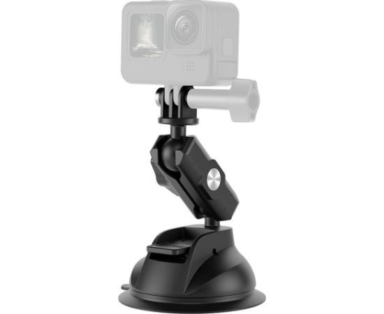 TELESIN Universal Suction Cup Holder with phone holder and action camera mounting TE-SUC-012