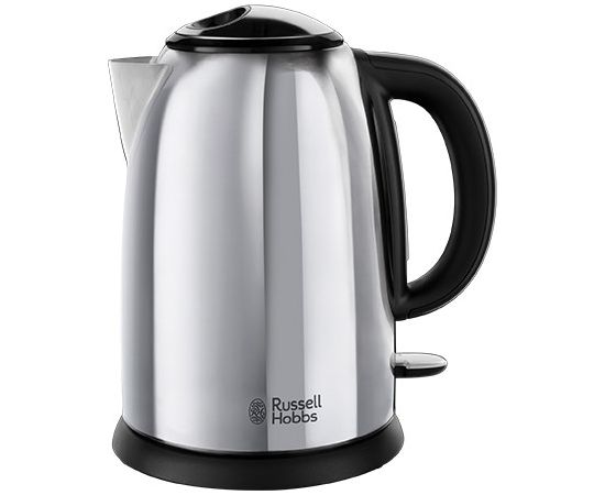 Russell Hobbs Victory electric kettle 1.7 L 2400 W Black, Stainless steel