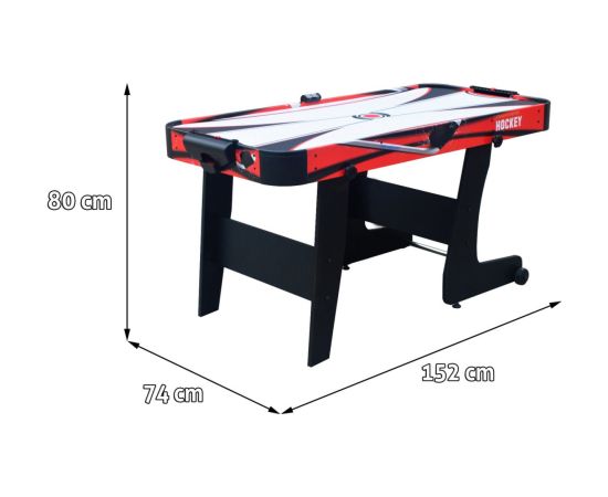 Gaisa hokeja galds 152x74x80 cm.