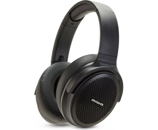 AIWA HST-250BT Bluetooth On-Ear Headphone with HyperBass, Black EU