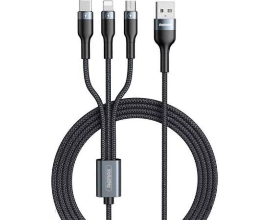 USB cable 3in1, Remax Sury 2 Series 1.2m, 2A