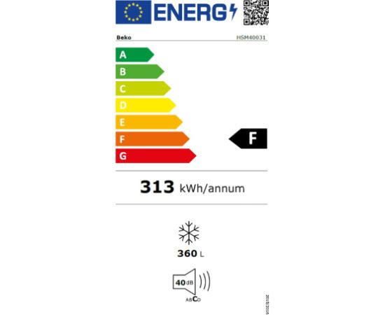 BEKO HSM40031 Saldētava 360L