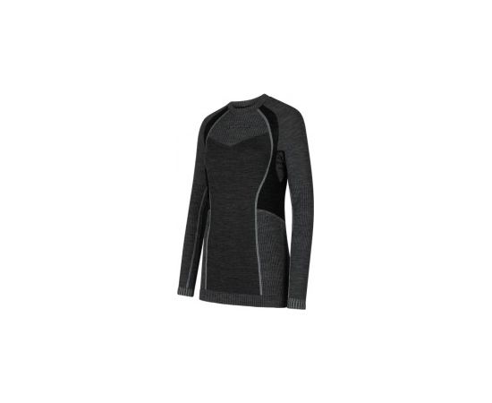 La Sportiva Termo krekls WOOL70 Tech Longsleeve W M Carbon/Cloud