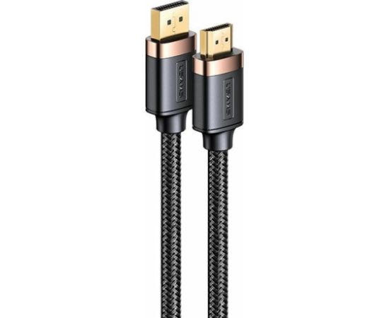 USAMS Kabel DP - HDMI U74 2.0m czarny|black 4K HD SJ530HD01 (US-SJ530)