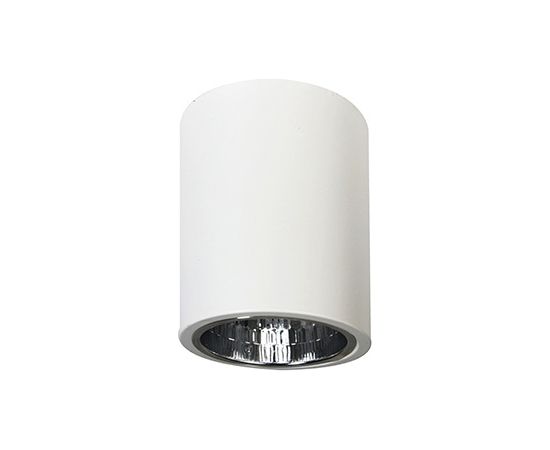 Gr.l.-DOWNLIGHT ROUND 60W E27 balta