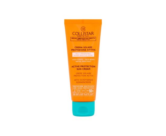 Collistar Special Perfect Tan / Active Protection Sun Cream 100ml SPF50+