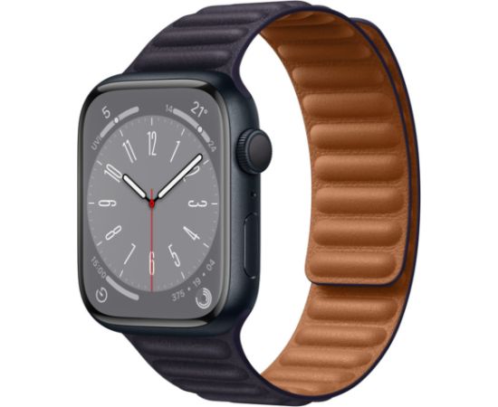 Apple Watch Series 8 45mm GPS Aluminum - Midnight (Atjaunināts, stāvoklis jauns)