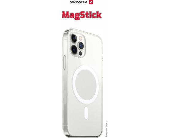 Swissten Clear Jelly MagStick Back Cace Защитный Чехол для Apple IPhone 15 Pro