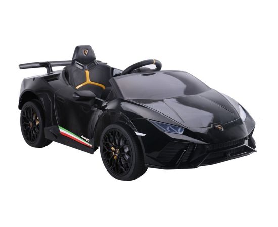 Elektromobilis "Lamborghini Huracan", melns