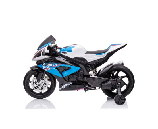 Elektriskais motocikls BMW HP4, zils