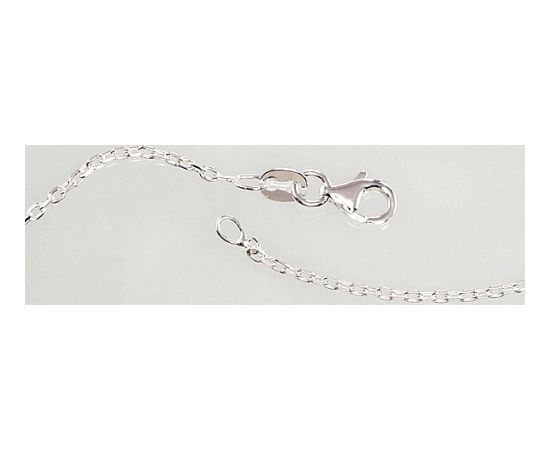 Серебряная цепочка Якорное 1.2 мм, алмазная обработка граней #2400094, Серебро 925°, длина: 50 см, 3 гр.