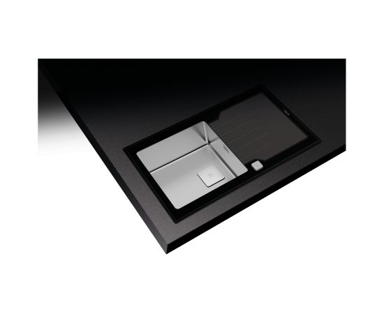 Sink Teka Diamond RS15 1B 1D black