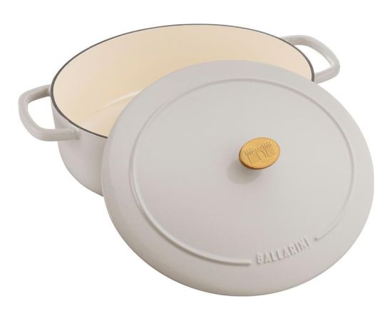 BALLARINI BELLAMONTE 75003-556-0 - 5,5 LTR IVORY GARNEK ŻELIWNY