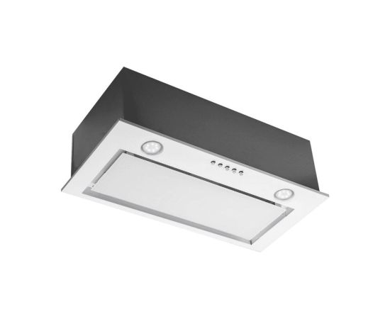 Cooker hood Ciarko SL-BOX Glass 350 m3/h Built-in White