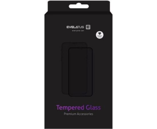 Evelatus Redmi Note 12T Pro 2.5D Full Cover Japan Glue Glass Anti-Static Xiaomi