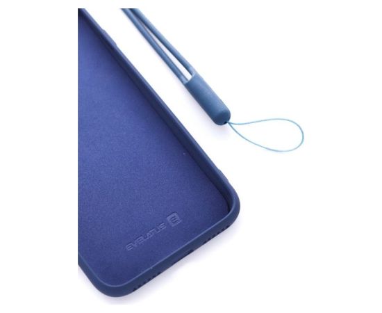 Evelatus iPhone 7/8/SE2020/SE2022 Soft Touch Silicone Case with Strap Apple Dark Blue