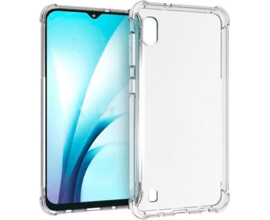 Evelatus Galaxy A10 Military Shockproof Silicone Case TPU Samsung Transparent