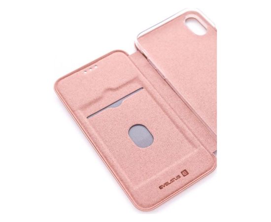 Evelatus iPhone XR Book Case Apple Rose Gold