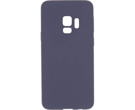 Evelatus Galaxy S9 Premium Soft Touch Silicone Case Samsung Midnight Blue