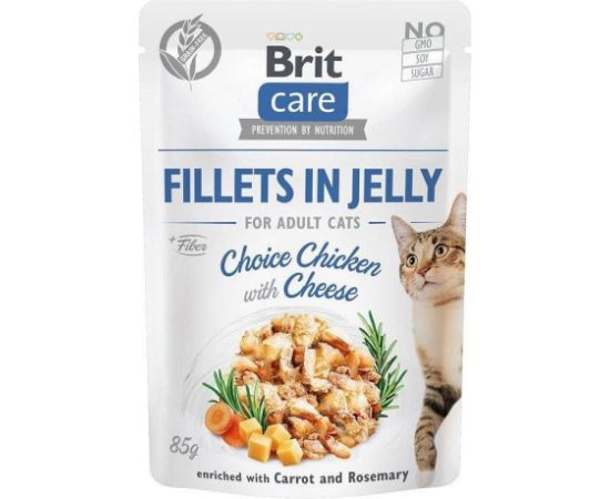 BRIT Care Fillets in Jelly Flavour Box- wet cat food - 12 x 85g