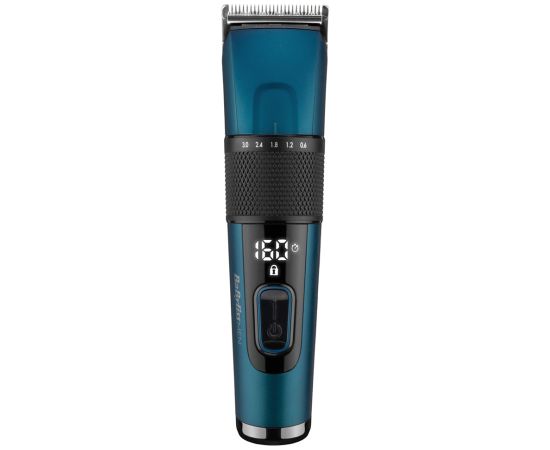 BaByliss Japanese Steel Digital Hair Clipper Black, Teal