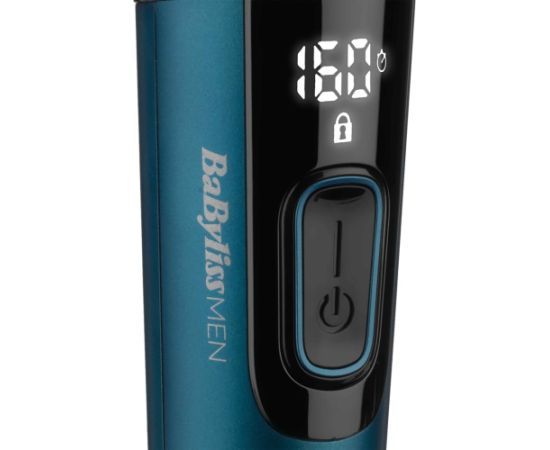 BaByliss Japanese Steel Digital Hair Clipper Black, Teal