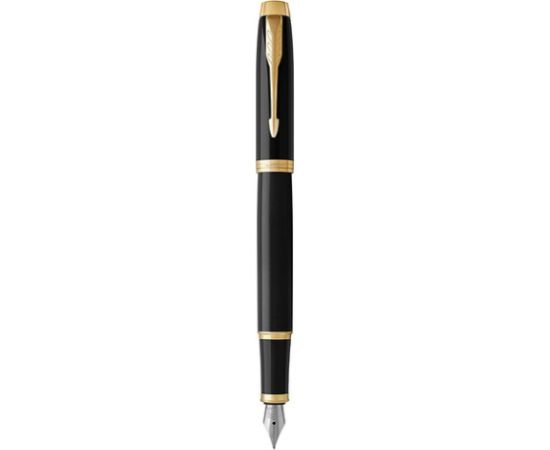 Parker IM fountain pen Cartridge filling system Black, Gold 1 pc(s)