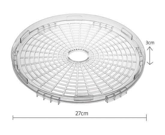 GreenBlue mushroom, vegetable and fruit dryer, 250W power, very quiet, 5 sieves, GB195