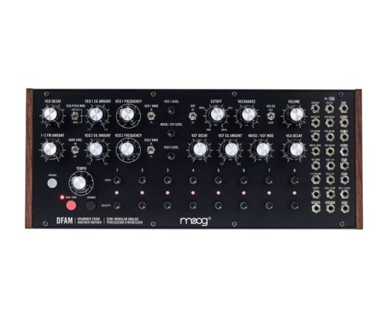 MOOG DFAM Analog synthesizer semi-modular drum machine Black