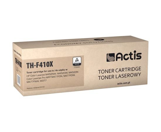 Actis TH-F410X toner (replacement for HP 410X CF410X; Standard; 6500 pages; black)