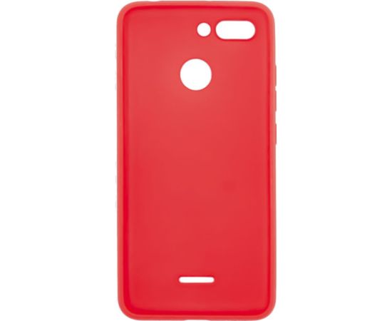 Evelatus Redmi 6 Nano Silicone Case Soft Touch TPU Xiaomi Red