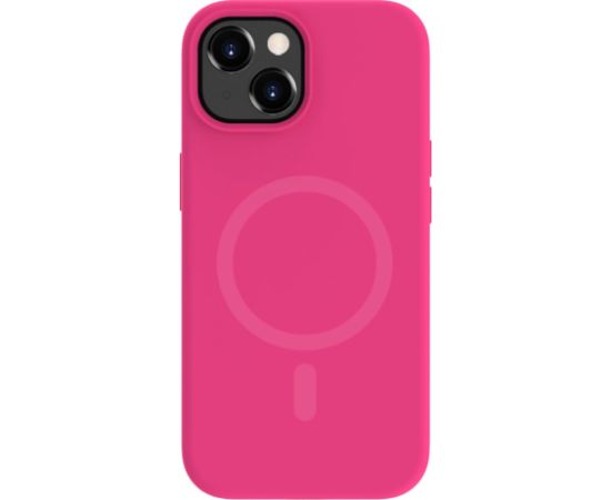 Evelatus iPhone 15 Plus Premium Magsafe Soft Touch Silicone Case Apple Pink