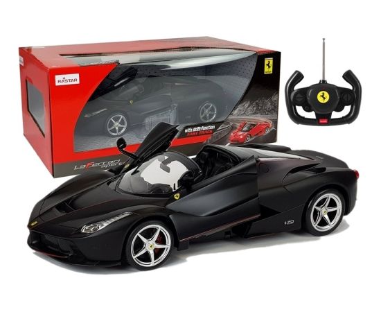 R/C Ferrari Aperta Rastar 1:14 tālvadības pults, melns.