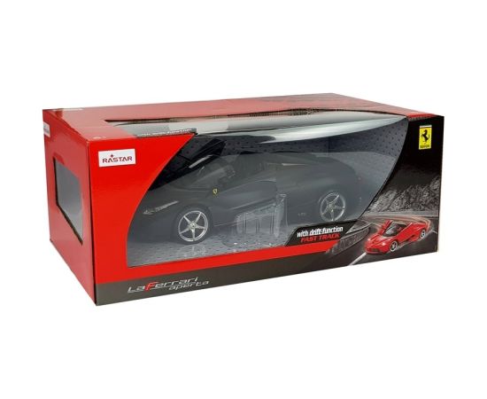 R/C Ferrari Aperta Rastar 1:14 tālvadības pults, melns.